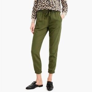Women's JCrew Olive Joggers